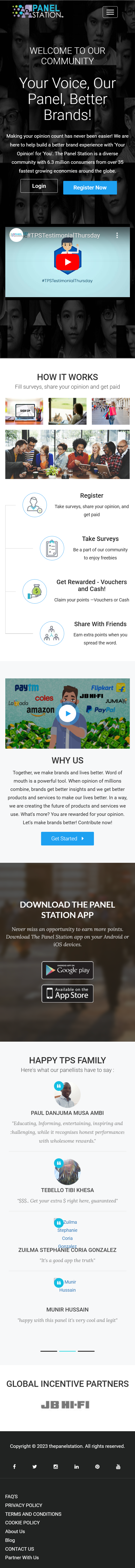 Before Landing Page
